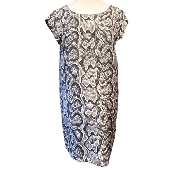 Joie Silk Snakeskin Sheath Dress - Picture 3 of 8